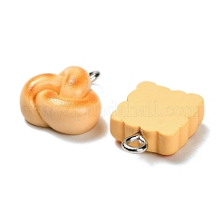 Opaque Resin Pendants&nbsp;RESI-F057-03
