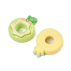 Opaque Resin Fruit Cabochons&nbsp;CRES-M037-20