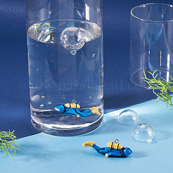Resin Diver Model&nbsp;AJEW-TADJ0001-17B