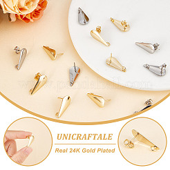 304 Stainless Steel Stud Earring Findings&nbsp;STAS-UN0003-10