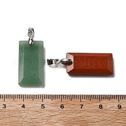 Natural Mixed Gemstone Faceted Pendants&nbsp;G-U031-04P
