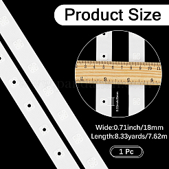 8.33 Yards Polyester Sewing Snap Button Tape&nbsp;DIY-CY0001-31A