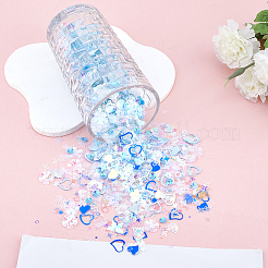100G Plastic Sequins Beads&nbsp;PVC-CP0001-01B