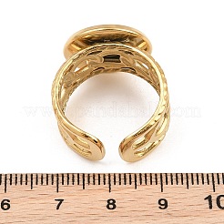304 Stainless Steel Cuff Ring Components&nbsp;SA-CBA82C8-01E-G
