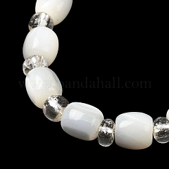 Natural Trochid Shell/Trochus Shell Beads Strands&nbsp;BSHE-A002-01A
