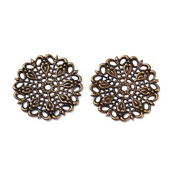 Brass Vintage Filigree Findings&nbsp;KKC-Q006-AB