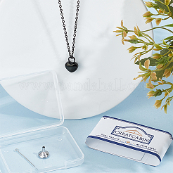 Stainless Steel Urn Ashes Necklace&nbsp;NJEW-CN0001-03B