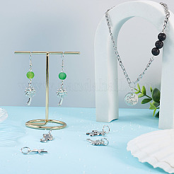 32pcs 8 Style Rack Plating Alloy Pendants&nbsp;FIND-EL0001-04