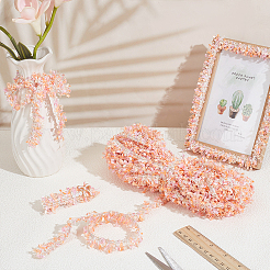 15Yards Polyester Lace Trims&nbsp;SRIB-PH0001-57B