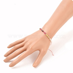 Adjustable Nylon Thread Braided Bead Bracelets&nbsp;BJEW-JB05593-02