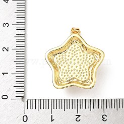 Brass Pendants&nbsp;KK-D426-14B-G