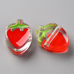 Transparent Enamel Acrylic Beads&nbsp;X1-TACR-S155-003