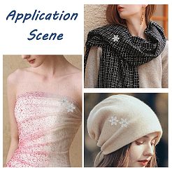 Christmas Alloy Rhinestone Lapel Pins&nbsp;JEWB-WH0028-135