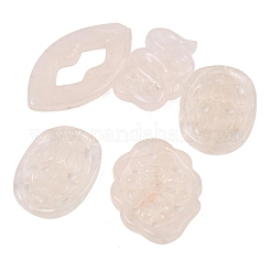 Natural Rose Quartz Carved Beads&nbsp;GG-CBA3D9B-01