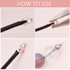 925 Sterling Silver Bead Tips&nbsp;FIND-BC0005-44A