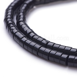 Natural Dyed & Heated Black Onyx Beads Strands&nbsp;G-H230-16