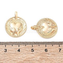 Brass Pendants&nbsp;KK-CBA3EDE-08G