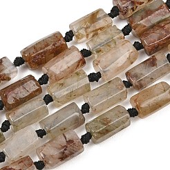 Natural Rutilated Quartz Beads Strands&nbsp;G-A314-A02-01