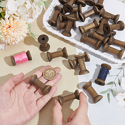 30Pcs Wooden Bobbins&nbsp;SENE-UN0001-02C
