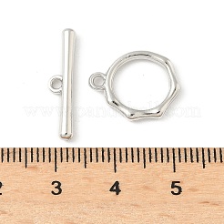 Alloy Toggle Clasps&nbsp;FIND-B047-19P