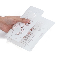 Plastic Reusable Drawing Painting Stencils Templates&nbsp;DIY-F018-B19