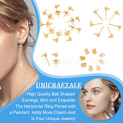 304 Stainless Steel Stud Earring Findings&nbsp;STAS-UN0002-53G