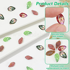 60Pcs 6 Colors Electroplate Glass Beads&nbsp;GLAA-PH0003-67