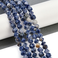 Natural Blue Spot Jasper Beads Strands&nbsp;G-A257-A15-01