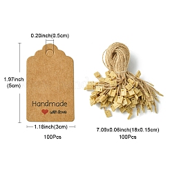 100Pcs Paper Gift Tags&nbsp;CDIS-FS0001-18