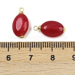 Dyed Natural White Jade Pendants&nbsp;KK-B157-44A