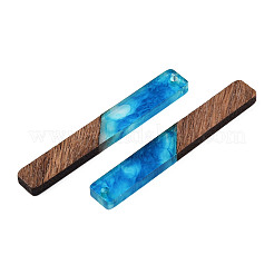 Opaque Resin & Walnut Wood Big Pendants&nbsp;RESI-TAC0017-04C
