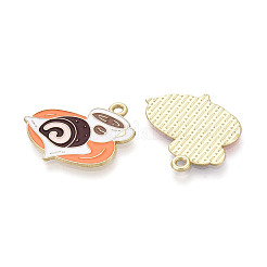 Alloy Enamel Pendants&nbsp;PALLOY-T093-19G
