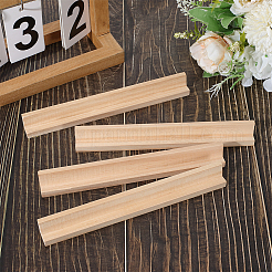 8Pcs Pine Wood Base&nbsp;WOCR-WR0001-03