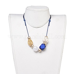 Adjustable Bib Necklaces&nbsp;NJEW-JN02594-01