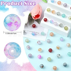 Glass Imitation Jade Beads&nbsp;GLAA-YWC0007-01A-01