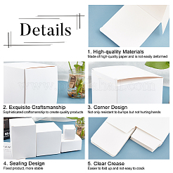 Foldable Creative Kraft Paper Box&nbsp;CON-WH0062-04A