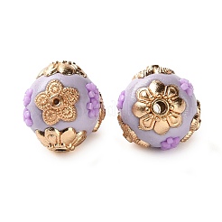 Handmade Polymer Clay Indonesia Beads&nbsp;IPDL-H001-11KCG