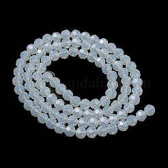 Imitation Jade Glass Beads Stands&nbsp;EGLA-A035-J6mm-D06