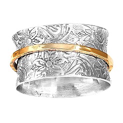 Retro 304 Stainless Steel Rotating Finger Rings&nbsp;FS-WG73D68-03