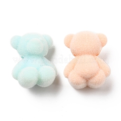 Flocky Acrylic Beads&nbsp;OACR-E020-09