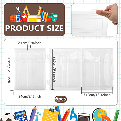 PP Plastic File Storage Box&nbsp;CON-WH0086-227