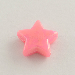 AB Color Plated Acrylic Beads&nbsp;SACR-Q106-01