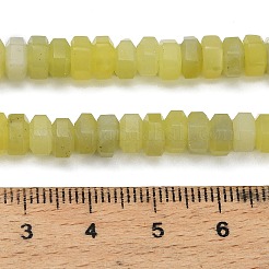 Natural Lemon Jade Beads Strands&nbsp;G-G317-A14-3x6mm