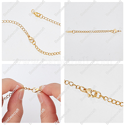 40Pcs 2 Colors 304 Stainless Steel Chain Extender&nbsp;FIND-BBC0001-20