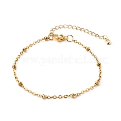304 Stainless Steel Paperclip & Satellite Chains Bracelet Set&nbsp;X-BJEW-JB06523
