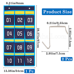 Oxford Cloth Classroom Hanging Pocket Chart for Cell Phones&nbsp;AJEW-WH0314-188