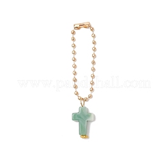 Cross Acrylic Pendant Decorations&nbsp;HJEW-JM03398-01