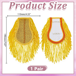 Polyester Epaulettes&nbsp;AJEW-WH0596-248A