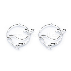 201 Stainless Steel Pendants&nbsp;STAS-N090-LA934-1