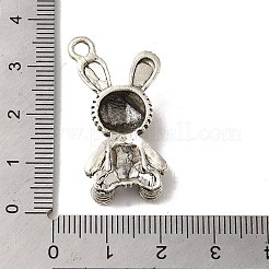 Tibetan Style Alloy Pendant Rhinestone Settings&nbsp;FIND-A038-17AS